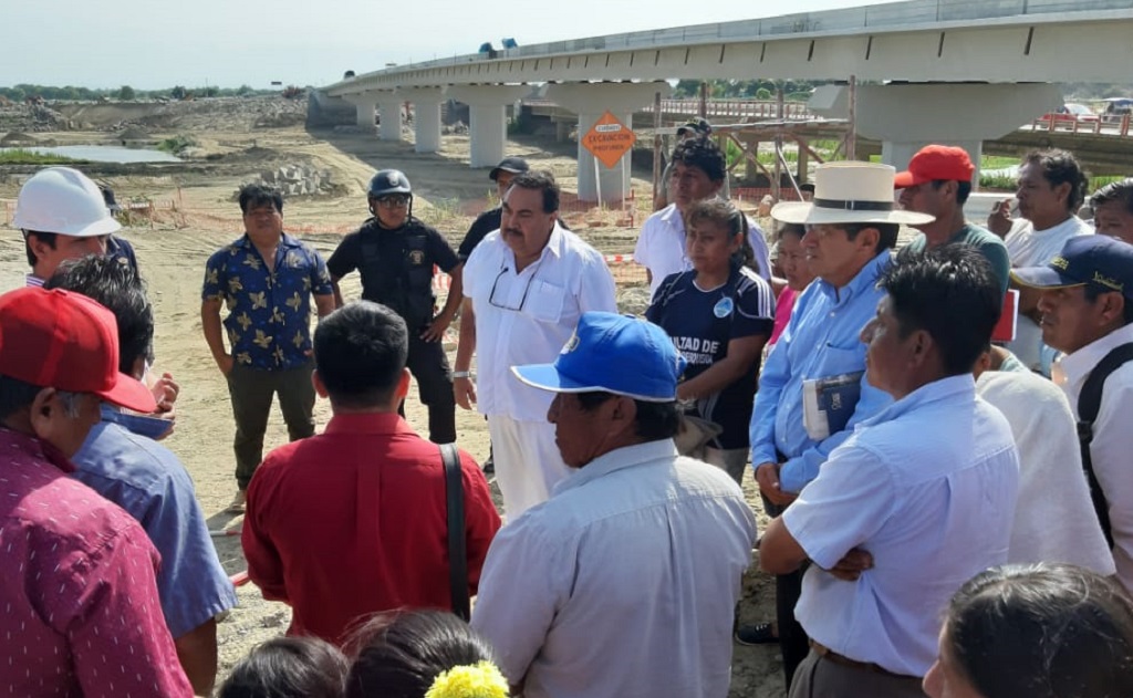 Coordinaciones en Puente Independencia para transitabilidad