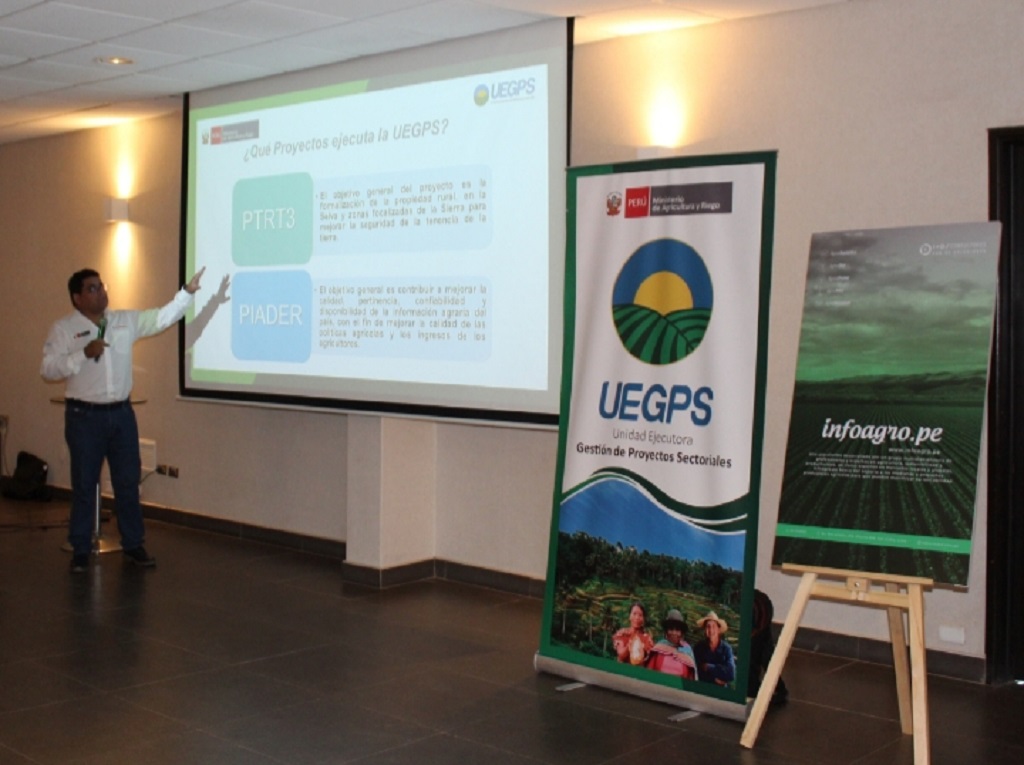 Presentan en Piura plataforma infoagro.pe