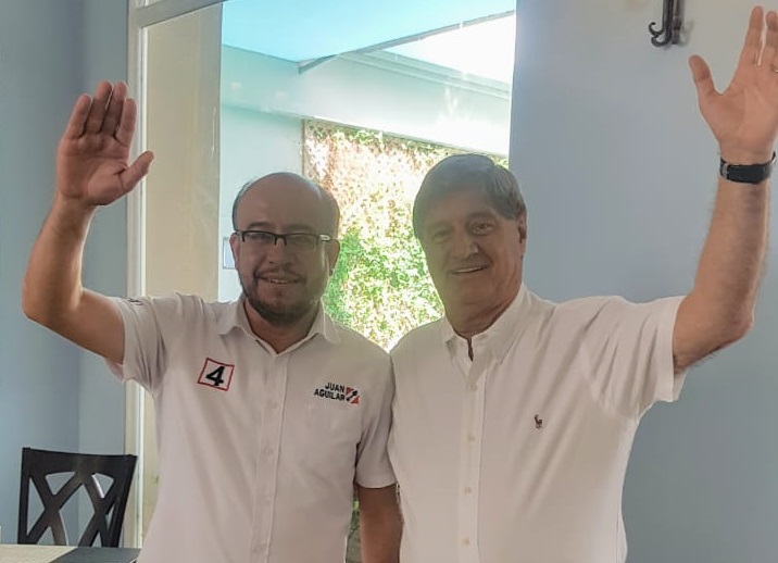 Raul Diez Canseco y Juan Aguilar Hidalgo en Piura