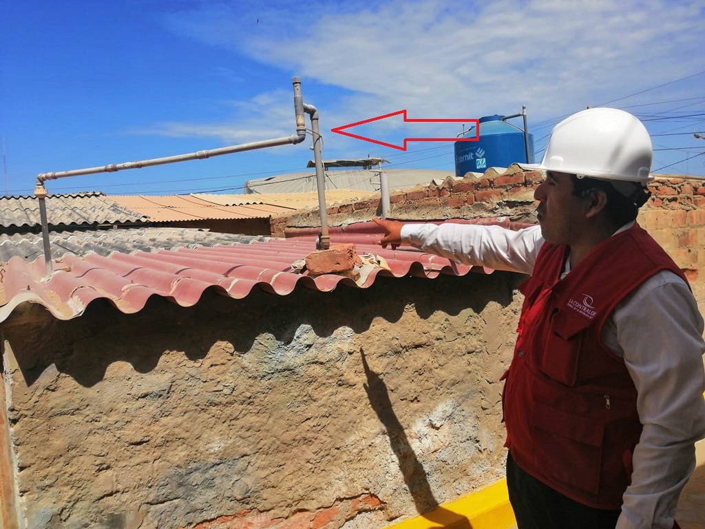 Conexiones de gas domiciliario en La Brea Negritos, son 'bomba de tiempo'