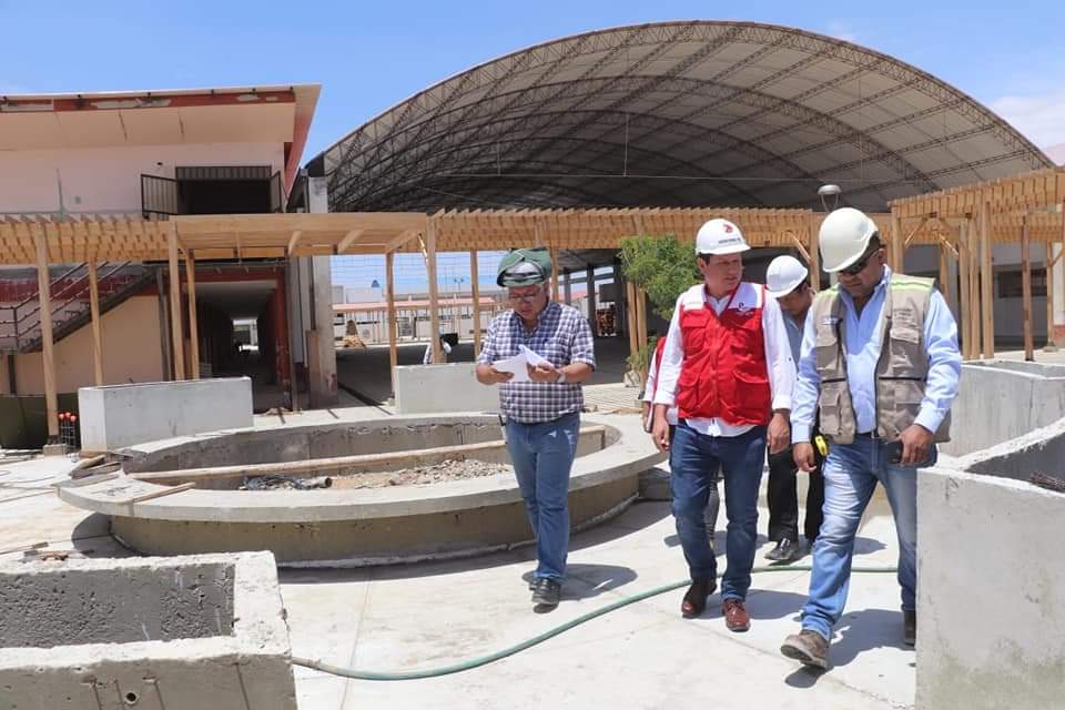 Trabajos de Instituto Tecnológico de Talara en su tramo final