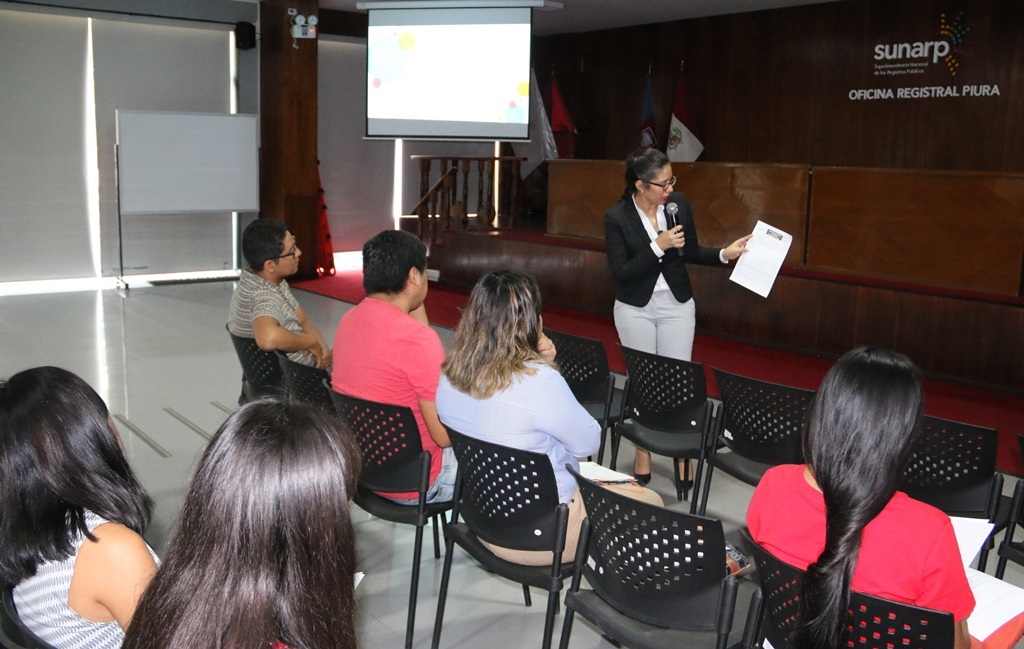 Sunarp Piura capacitará a ciudadanos en temas registrales
