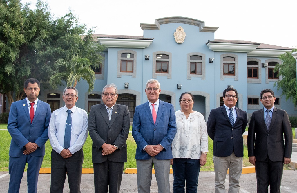 Autoridades de UNF de Sullana y Udep intercambian información