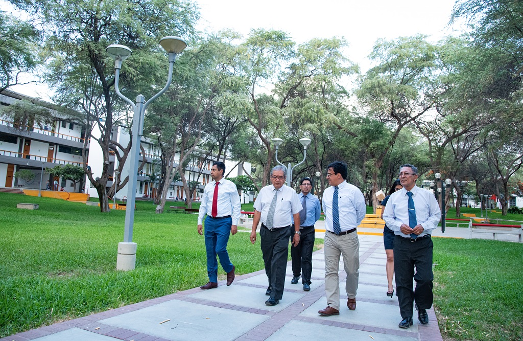 Autoridades de UNF de Sullana y Udep intercambian información