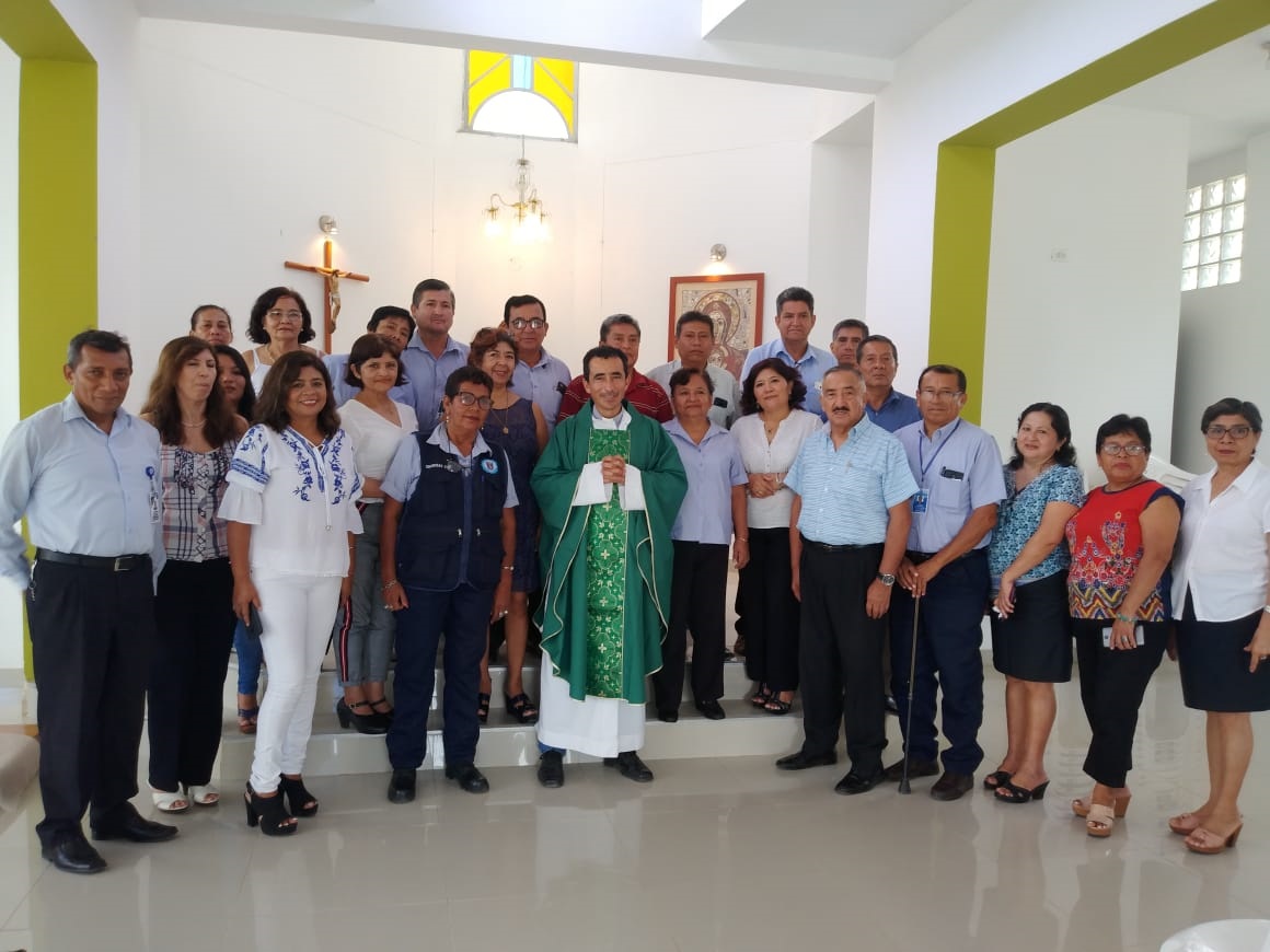 Capellán de UNP Vicente Agurto Colina