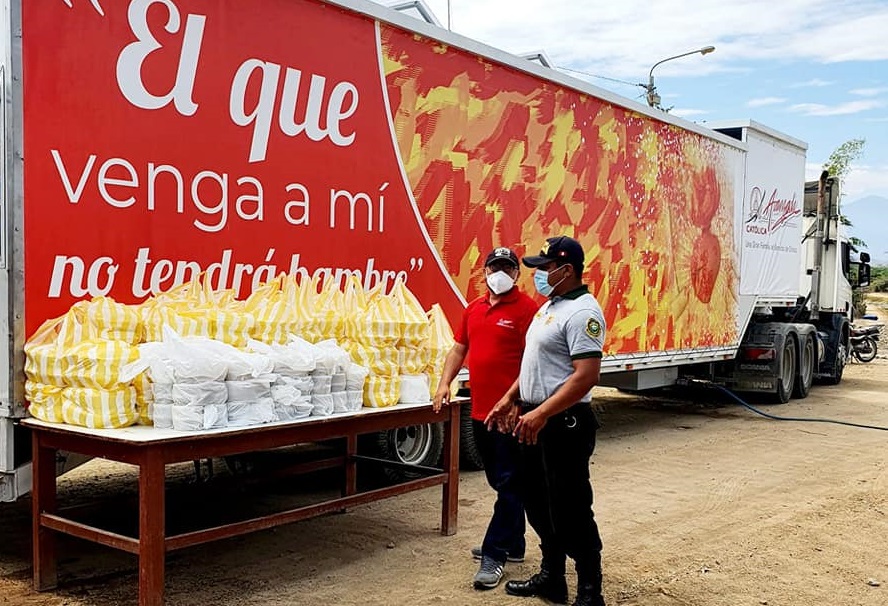 Cáritas proporciona alimentos  por emergencia a más de 10 mil personas de Piura y Tumbes