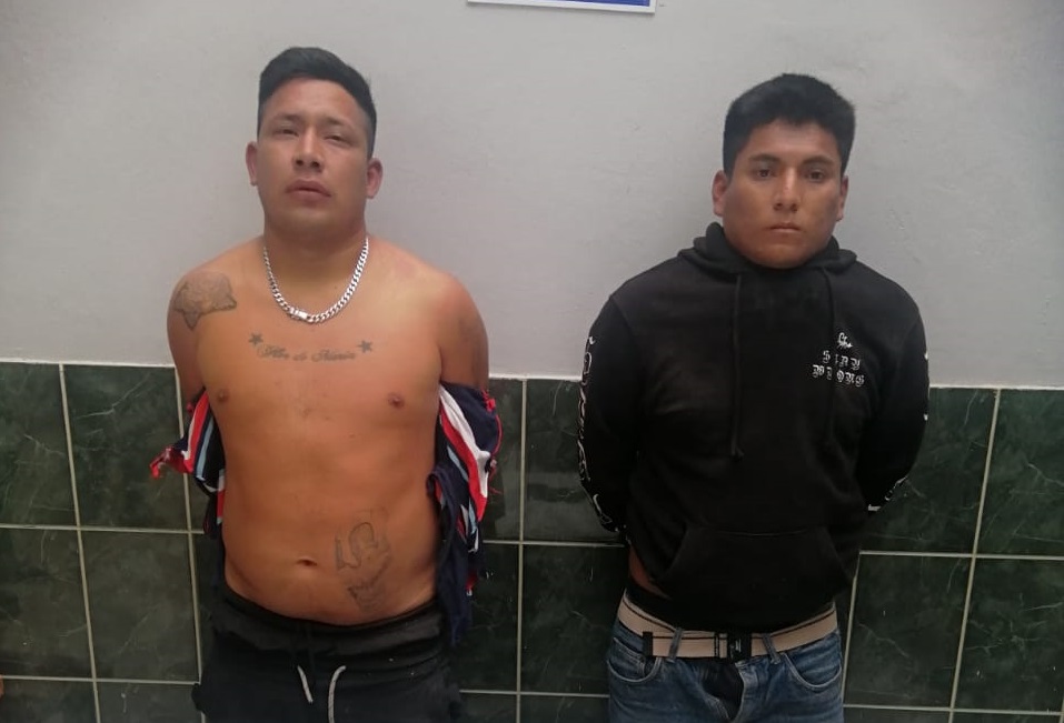 Policía y personal de serenazgo capturan a delincuentes armados en el Complejo de Mercados de Piura