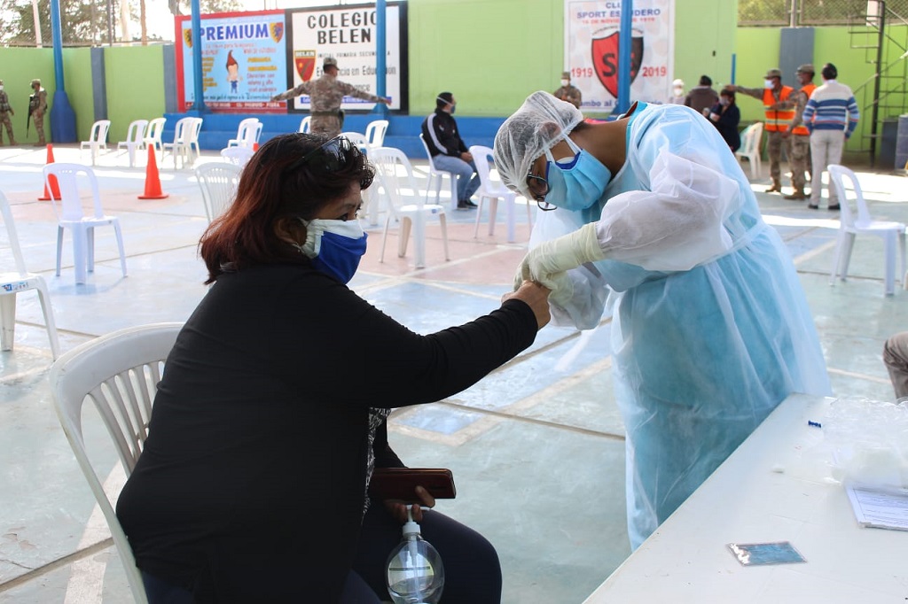 Piura: Equipos de Respuesta Rápida del Gobierno Regional realizaron prueba de diagnóstico en Pachitea y Chiclayito