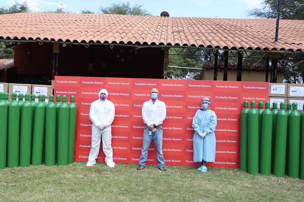 Fundacion Romero dona