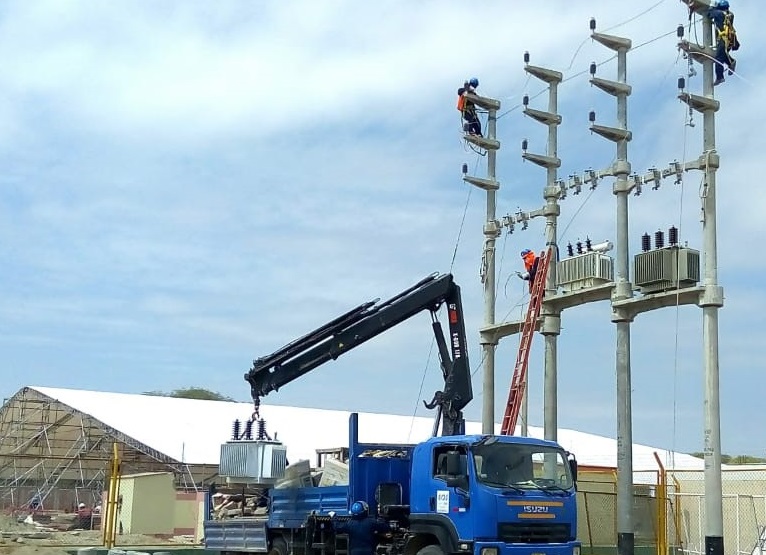 Enosa instaló suministro eléctrico en hospitales de Piura y Sullana para 340 camas