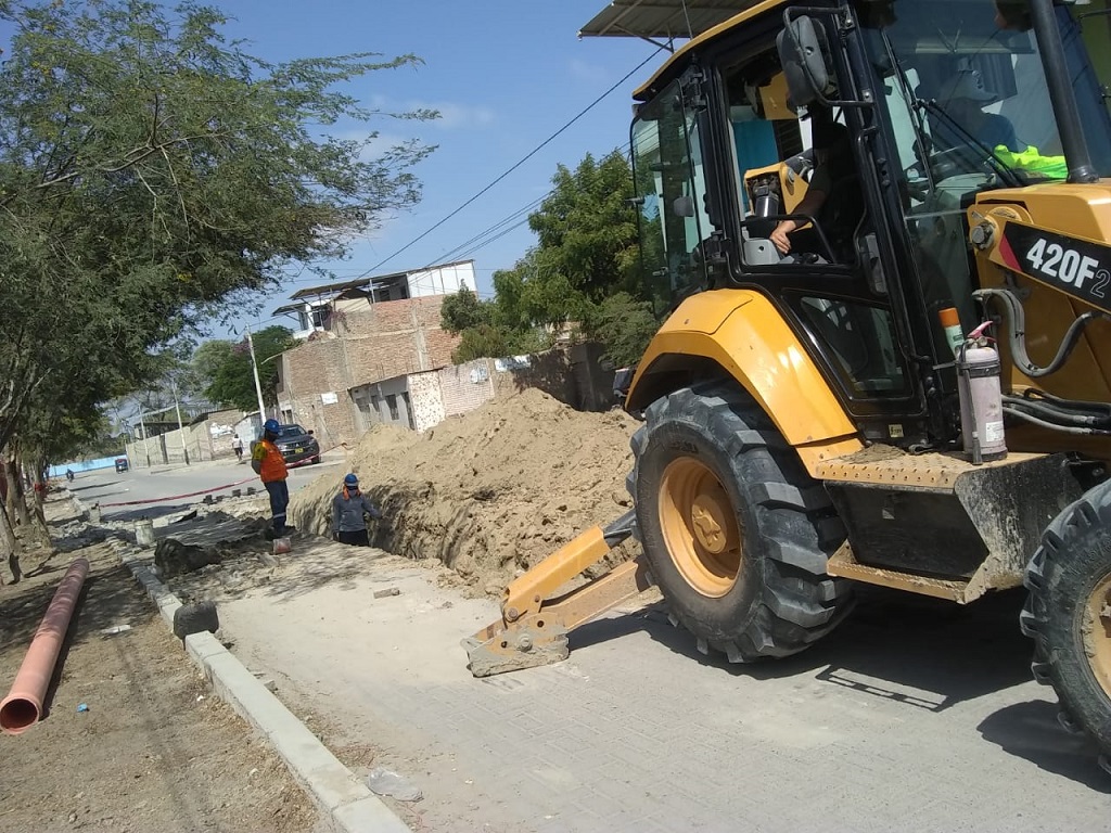 Piura: mejoran servicio de alcantarillado en Veintiséis de Octubre. 