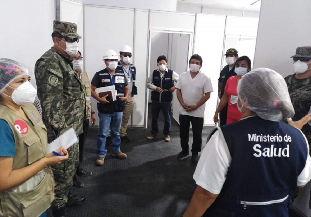 Piura: unos 500 profesionales participarán en funcionamiento de hospitales de campaña