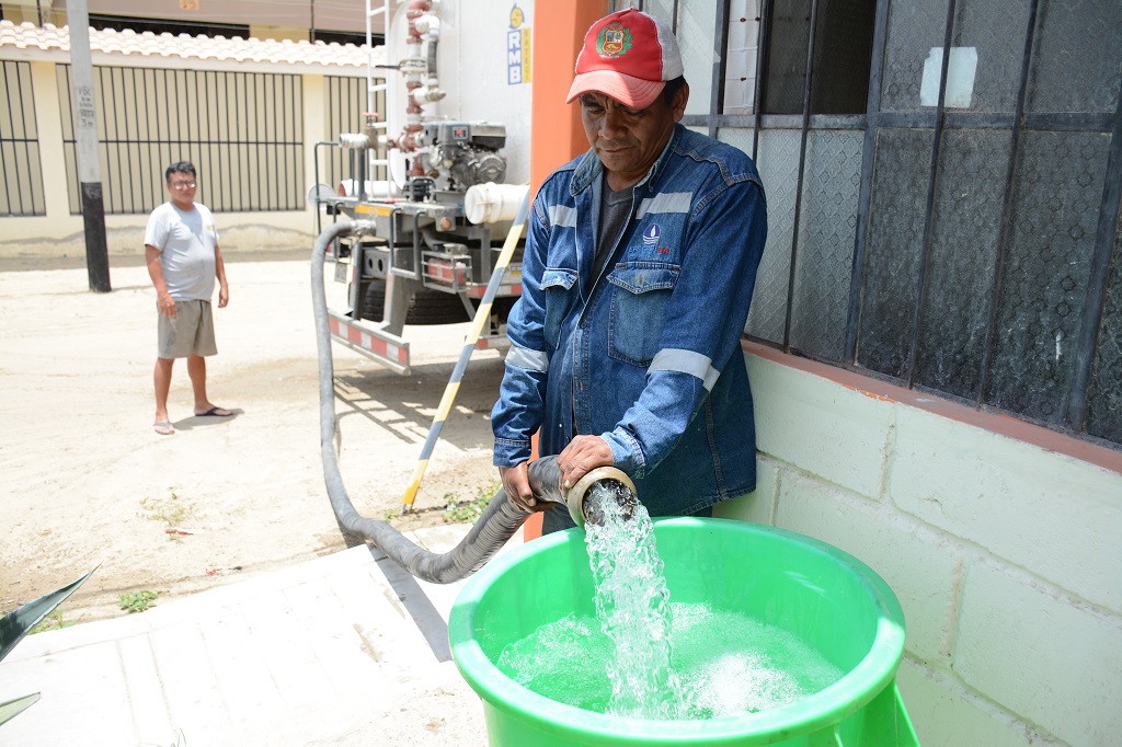 EPS Grau garantizará agua en colegios