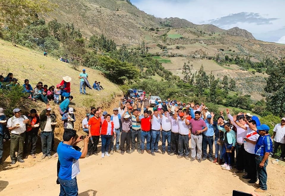 Inauguran carretera que une distritos de San Miguel del Faique y Sondorillo