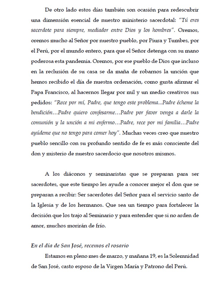 Carta pastoral