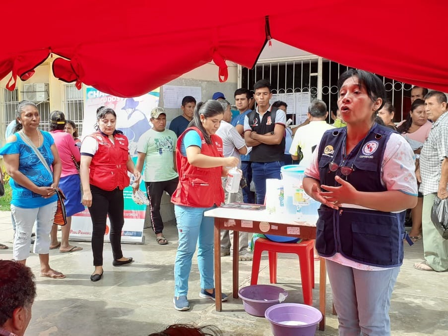 Promueven acciones para evitar coronavirus y dengue en Chulucanas