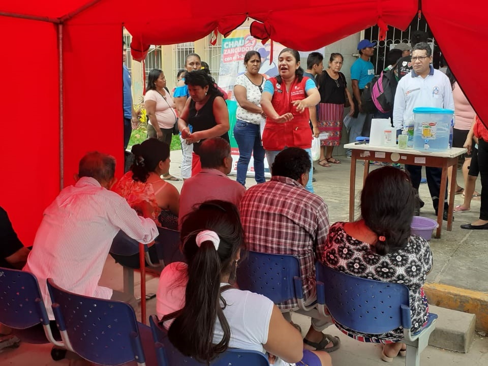 Promueven acciones para evitar coronavirus y dengue en Chulucanas