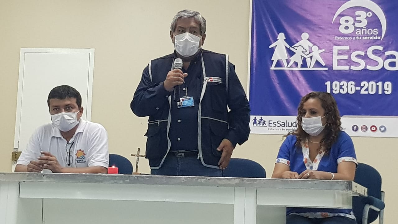 Neptalín Santillán, funcionario del Minsa