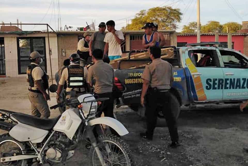intervenidos por jugar fulbito