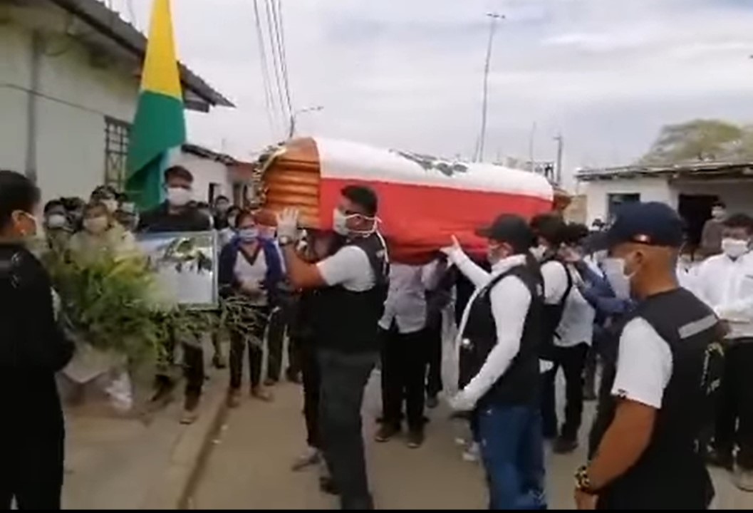 Exalcalde fue despedido en multitud en Casagrande