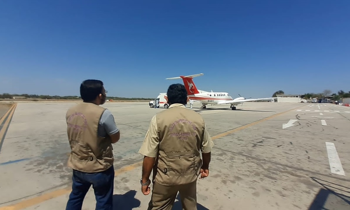 Avioneta traslado medicos 1