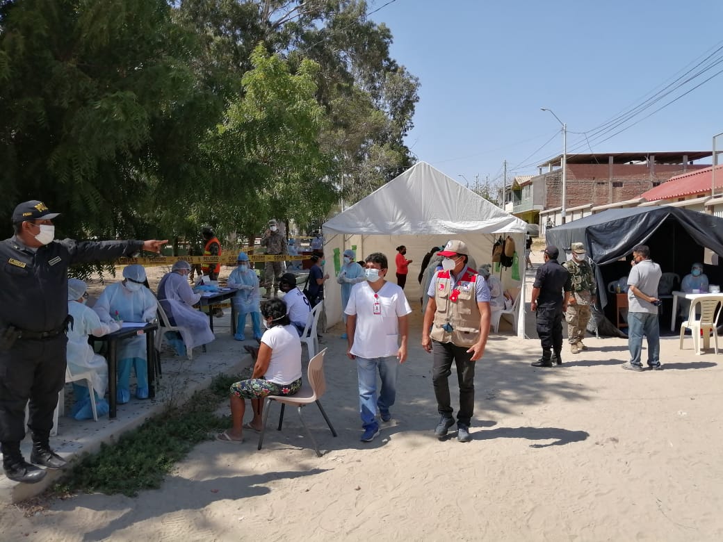 Equipos de Respuesta Rápida intervienen en Tacalá con pruebas rápidas ante aumento de casos de Covid-19