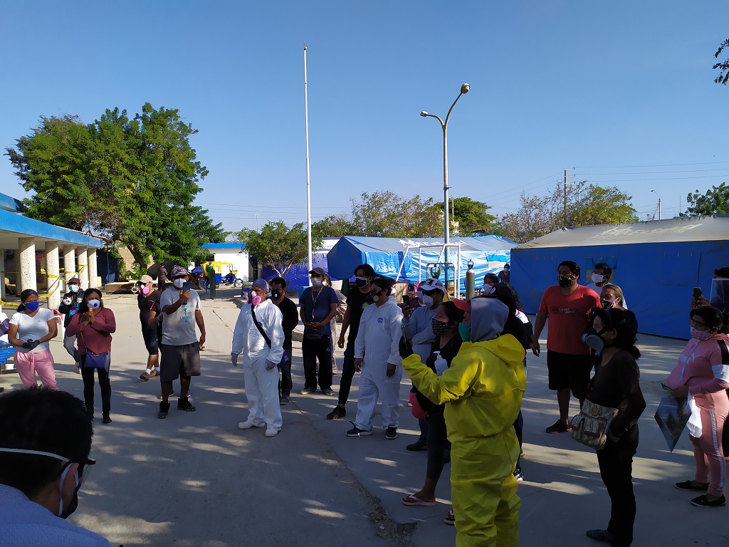 Instalan dos termas de oxígeno y amplían camas en Hospital EsSalud Talara.