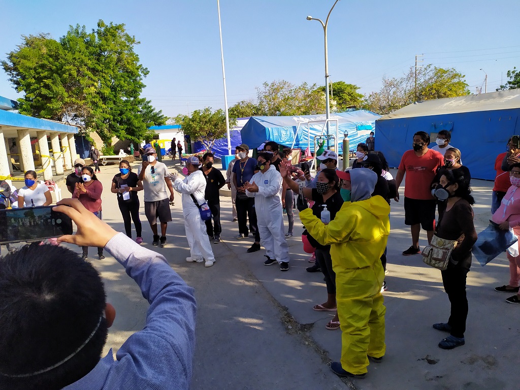 Instalan dos termas de oxígeno y amplían camas en Hospital EsSalud Talara