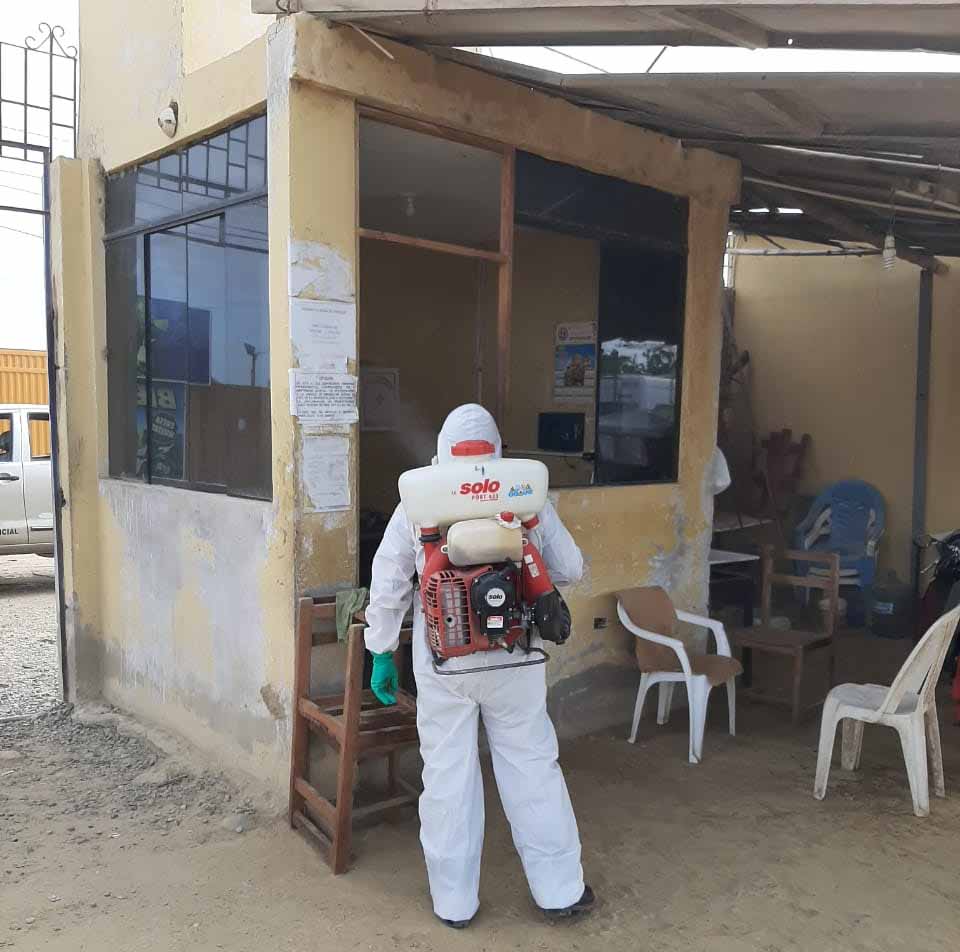 desinfeccion centros de salud