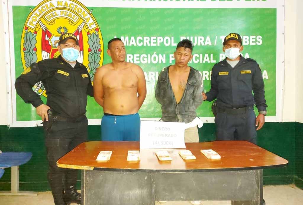 Darwin Hildemaro Lopez Maceda y Paulo Saul Caceres Albino