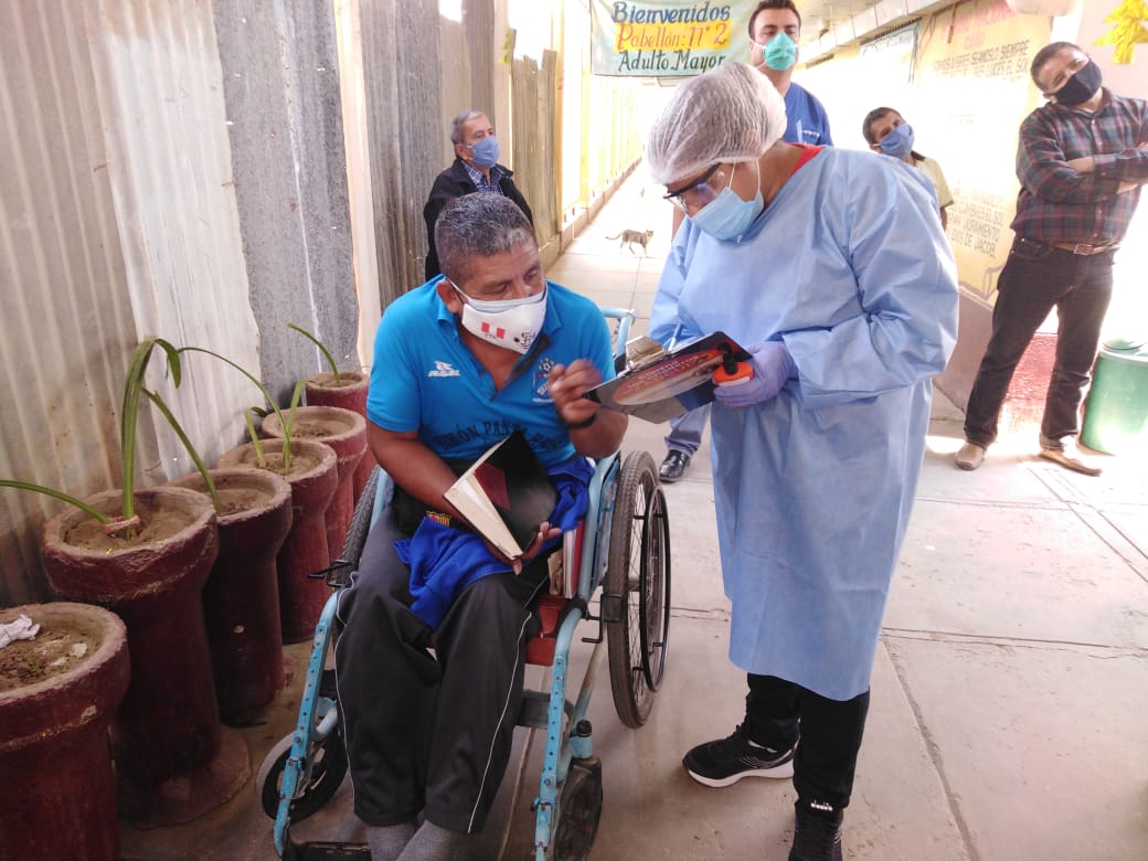 Piura: realizan acciones conjuntas para disminuir casos de Covid-19 en centro penitenciario