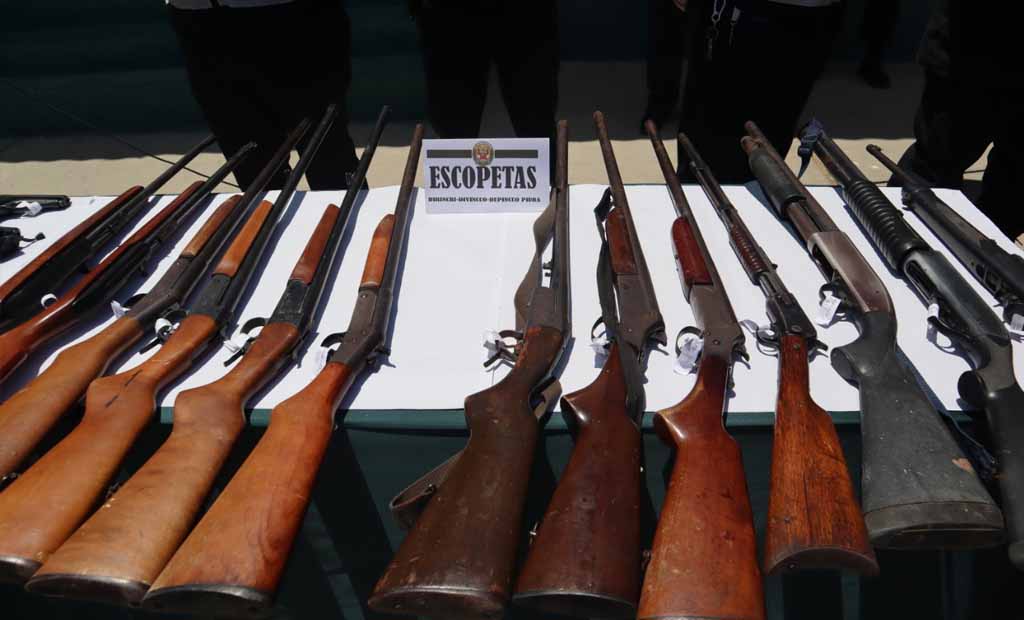 policia decomisa armas de fuego 2