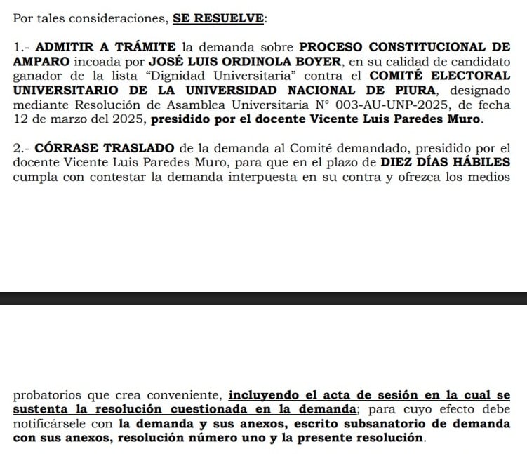Demanda universidad