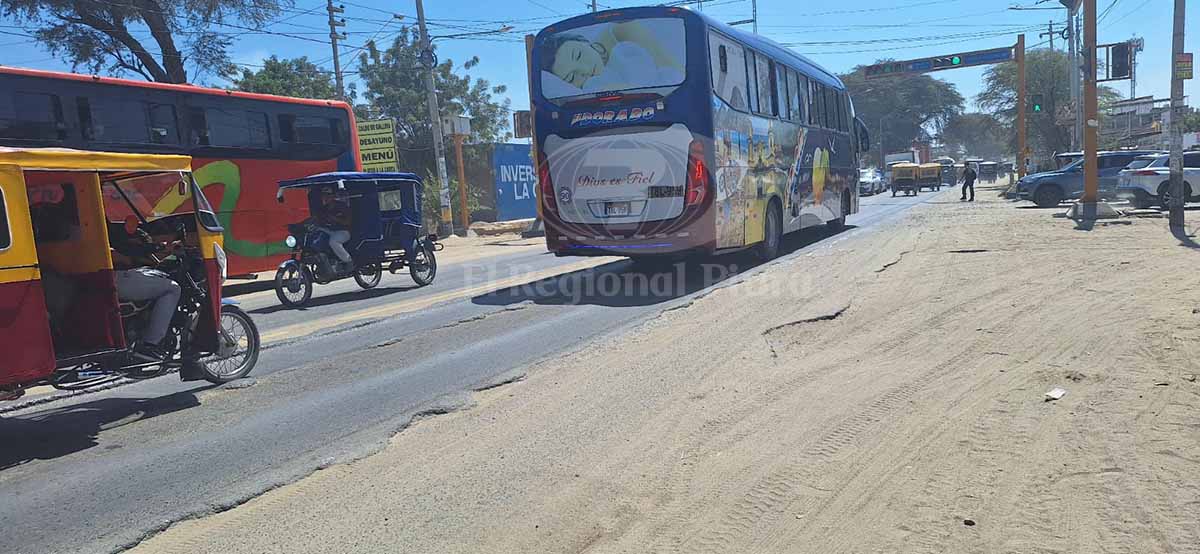 Panamericana Norte frente a Gechisa