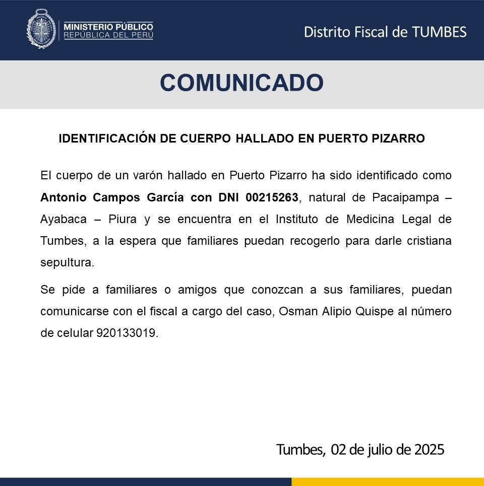 comunicado
