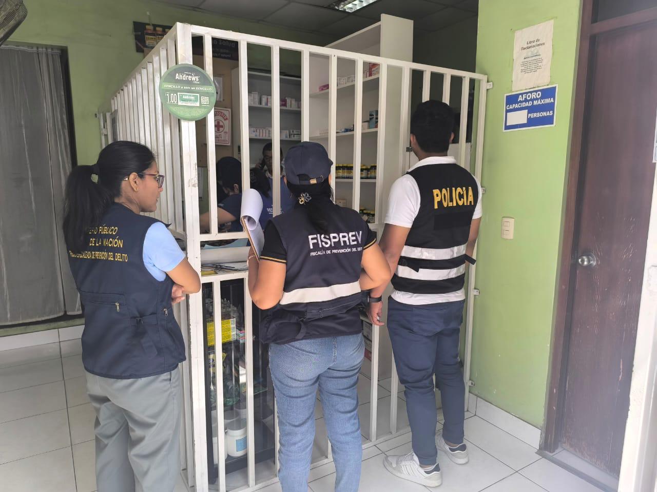 intervienen boticas y farmacias 1