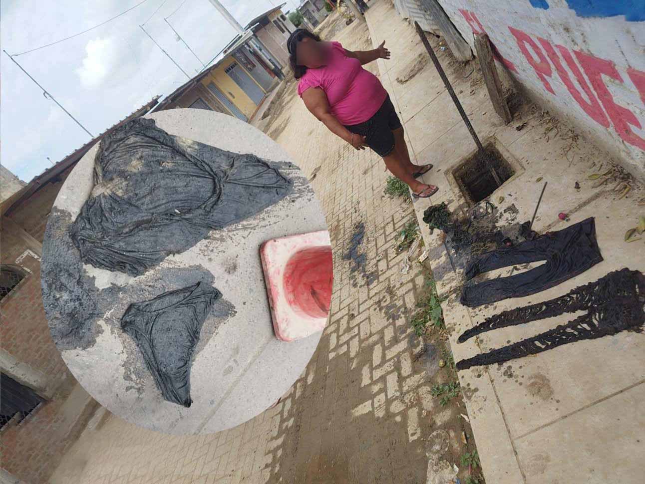 encuentra ropa en buzones