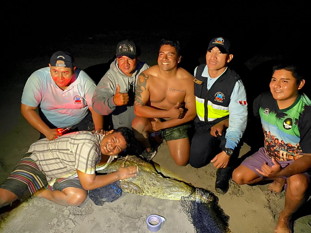 capturan a cocodrilo 1