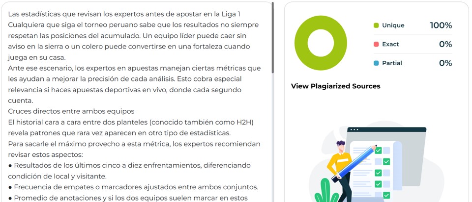 Estadisticas Liga 1 2