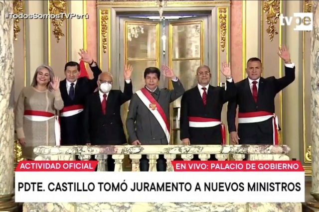 Juramentación nuevos ministros