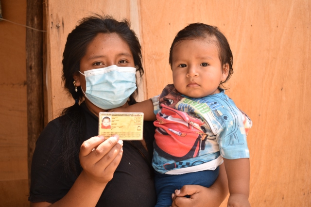 Entrega de DNI poblaciones vulnerables