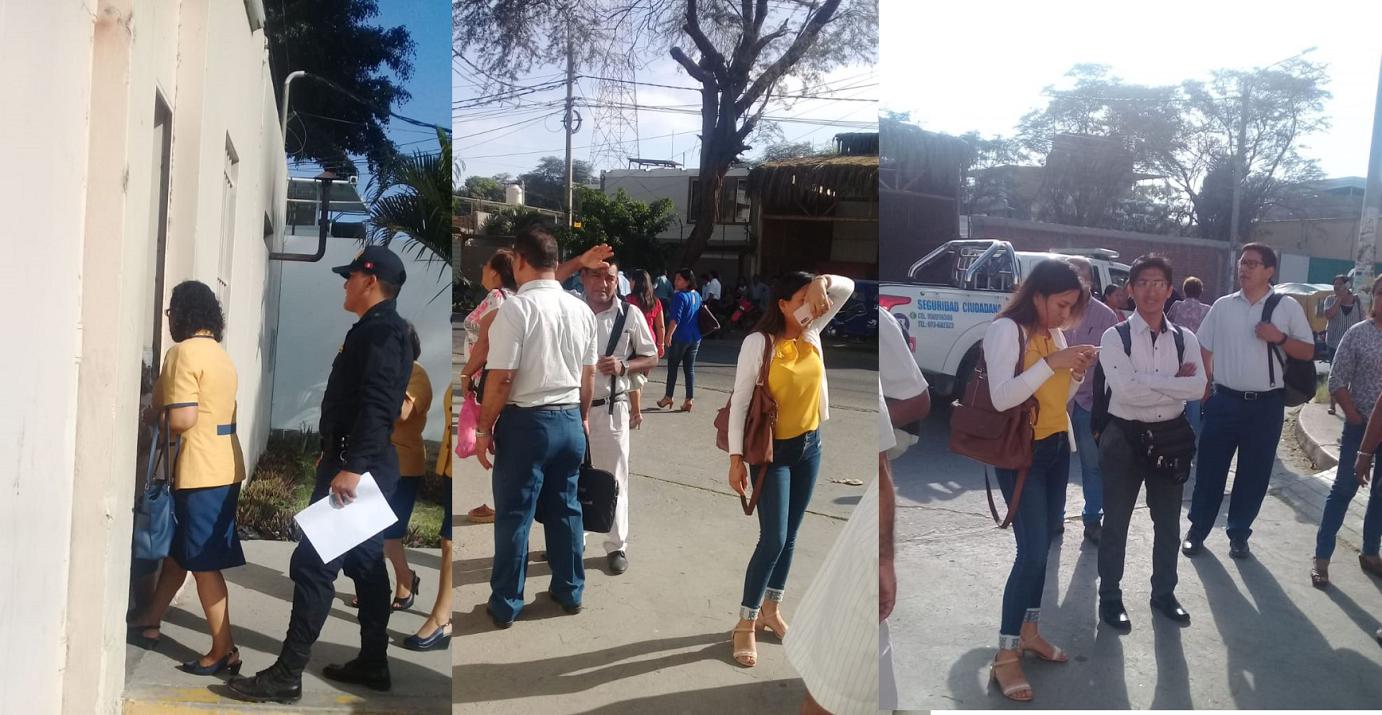 Contratados fueron impedidos de ingresar a sus labores