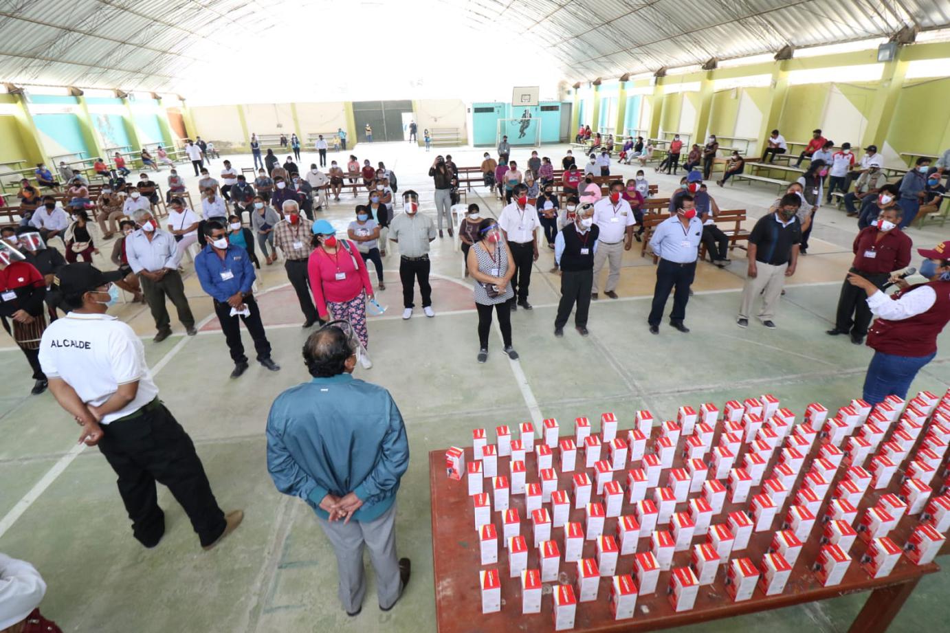 Entregan Ivermectina en distrito de La Unión