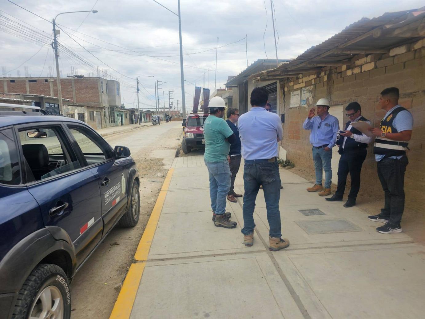 inspeccionan obra