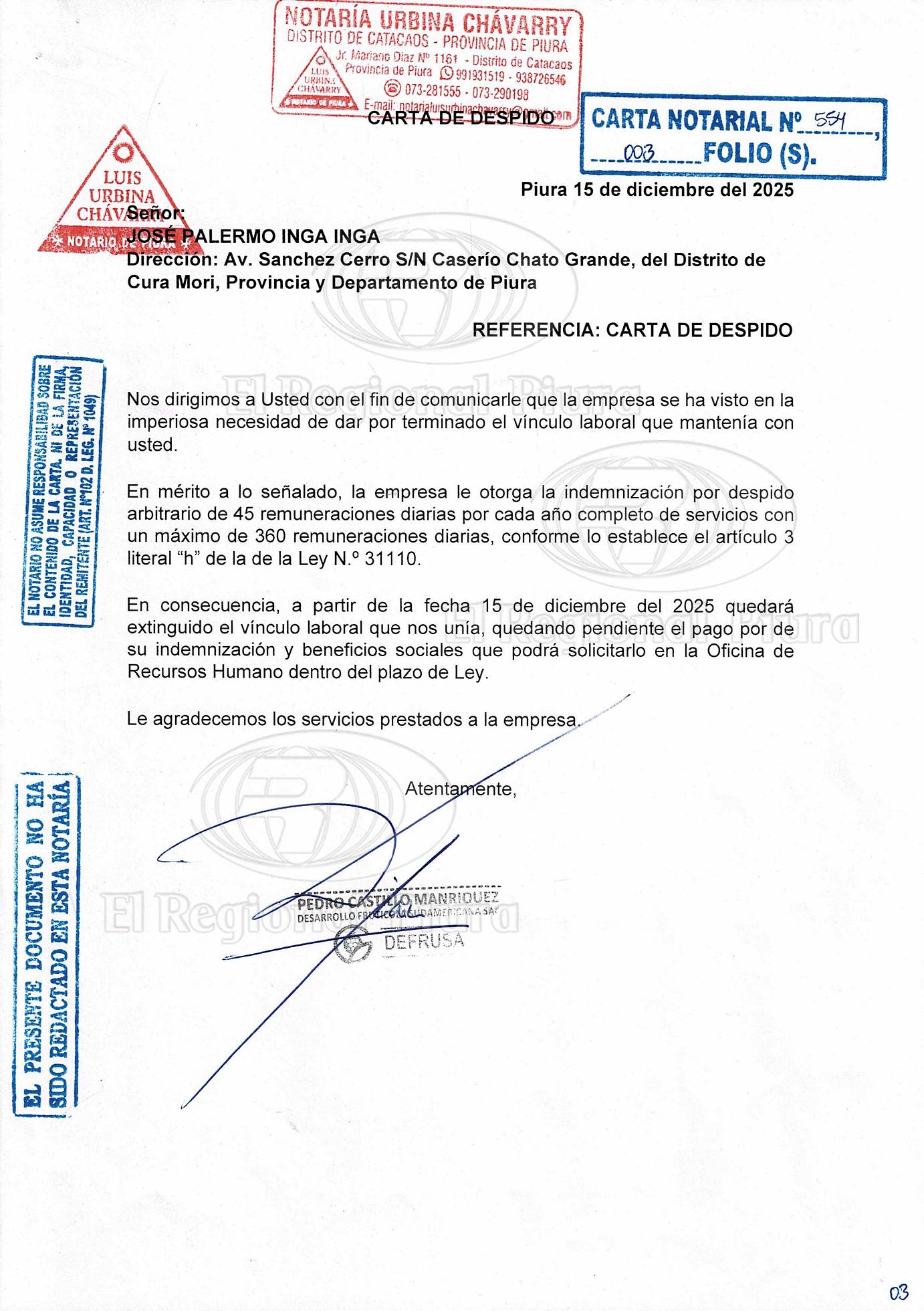 carta notarial Palermo