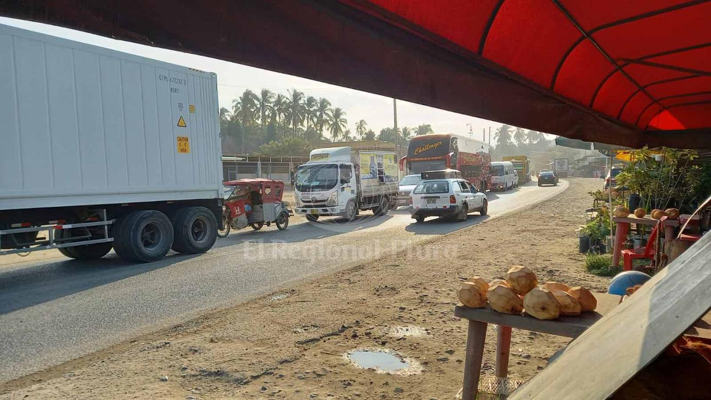 Panamericana Norte en Marcavelica