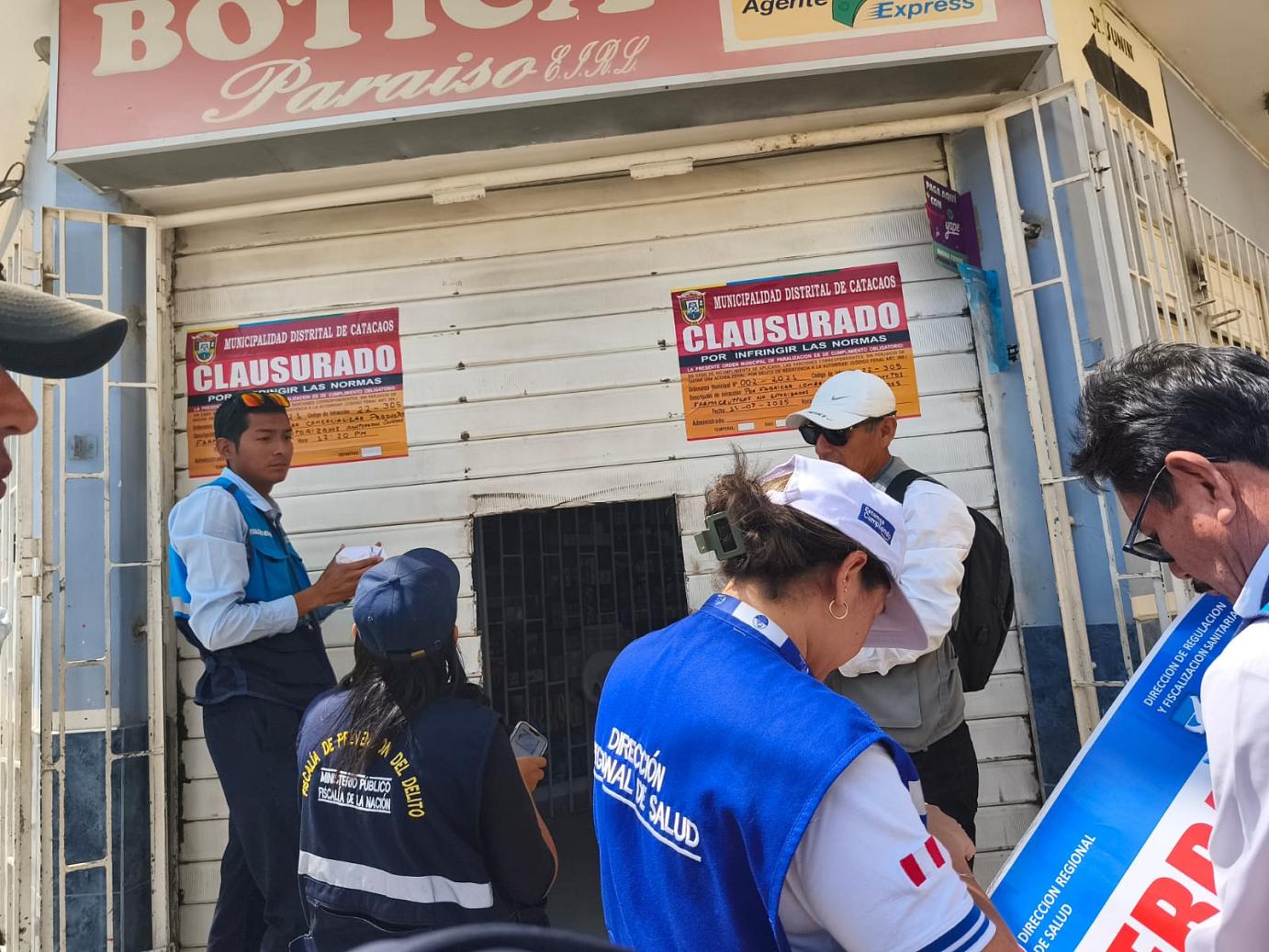 clausura de boticas