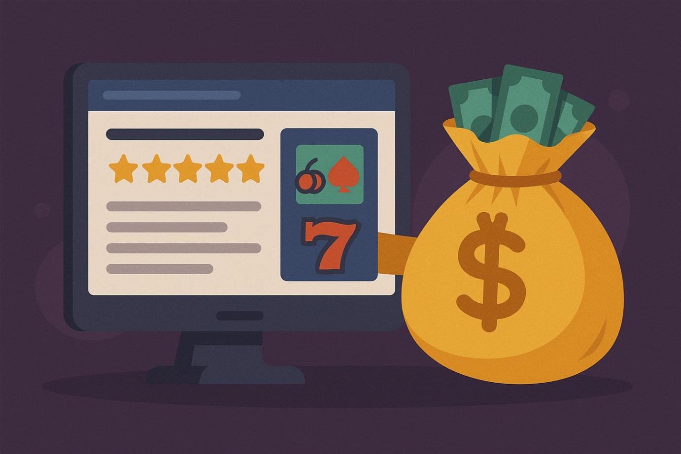 Monetizar sitios de reseñas de casinos
