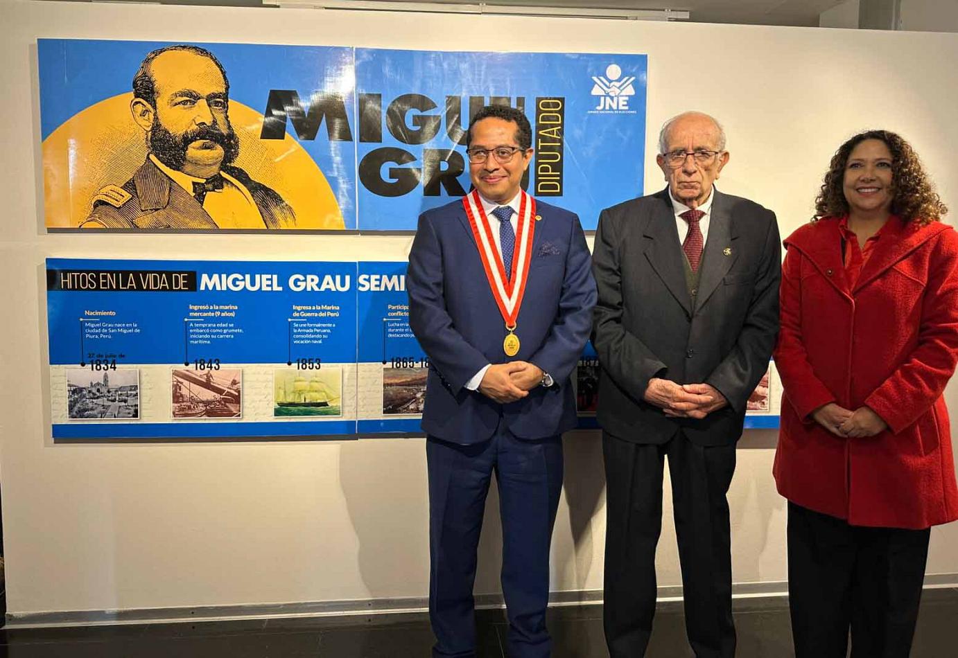 Bisnieto de Miguel Grau