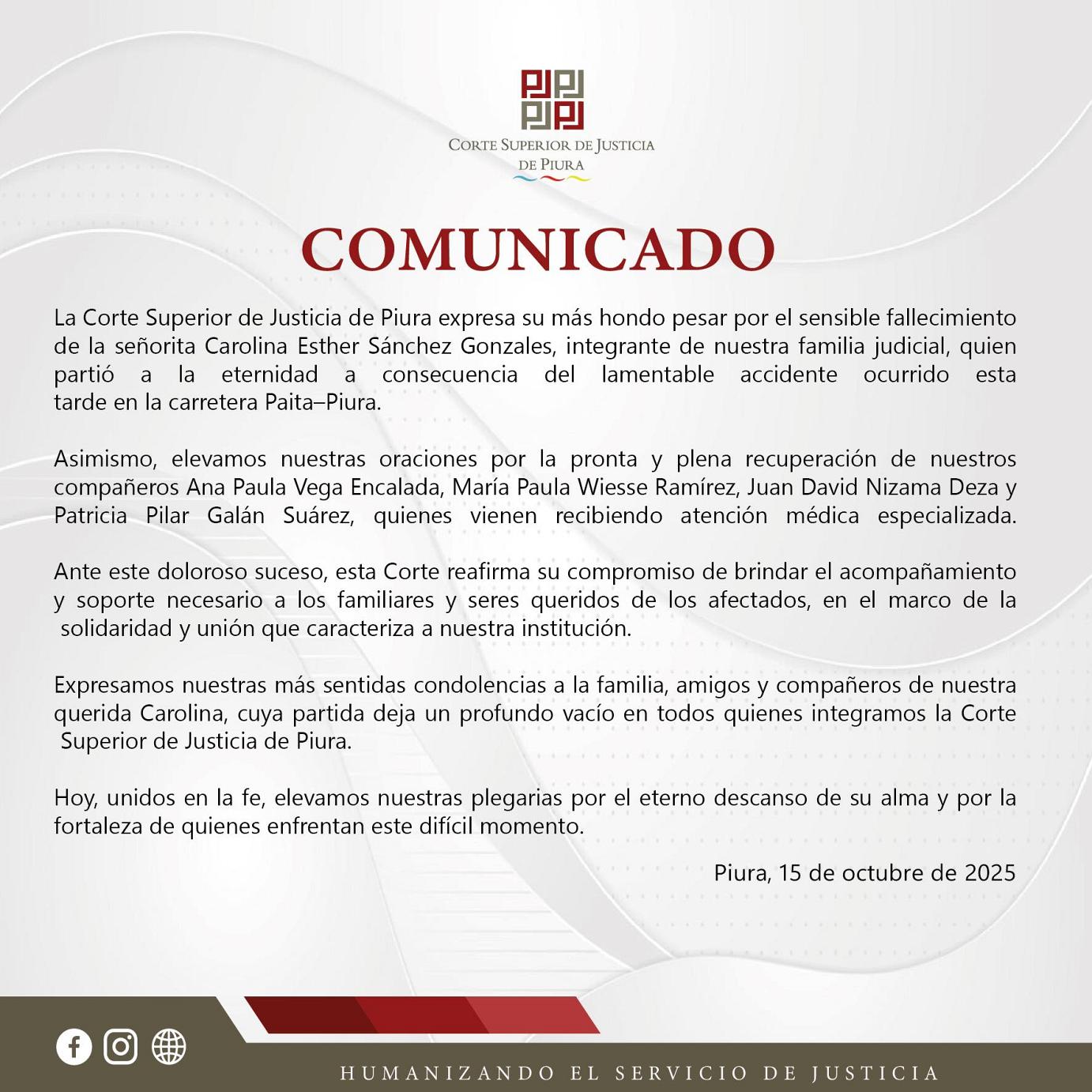 comunicado